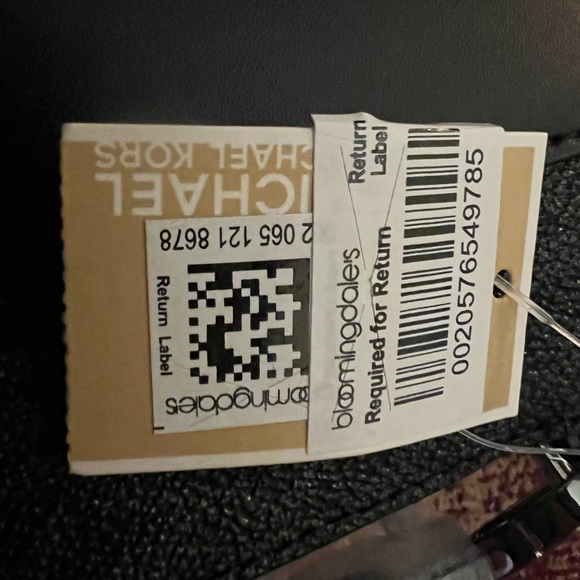 Michael Kors wallet Bag wristlet zebra stud Jet Set Double Zip Wristlet - Picture 10 of 10